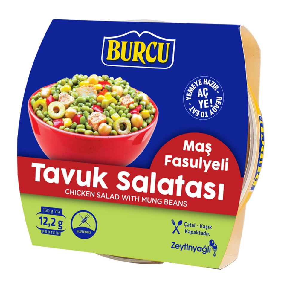 BURCU MAŞ FASULYELİ TAVUK SALTASI 150 GR